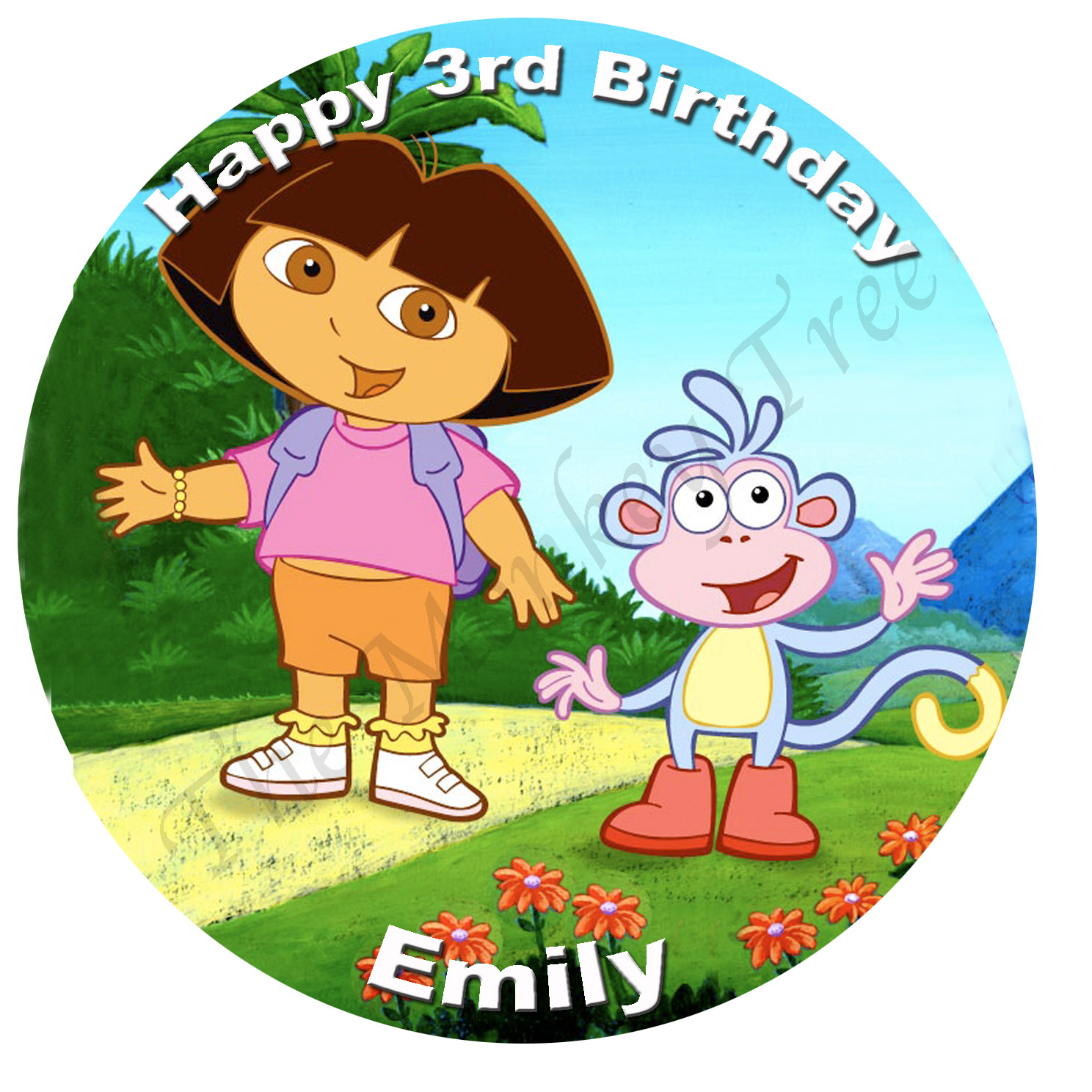 Dora the Explorer Birthday Cake « FoodMayhem