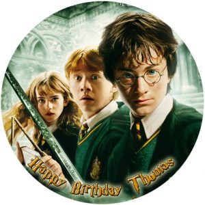 harry potter edible cake image birthday