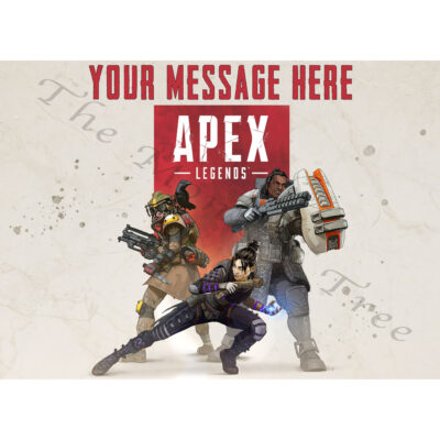 apex legends ps4 edible cake image topper gaming xbox pc birthday party cake topper